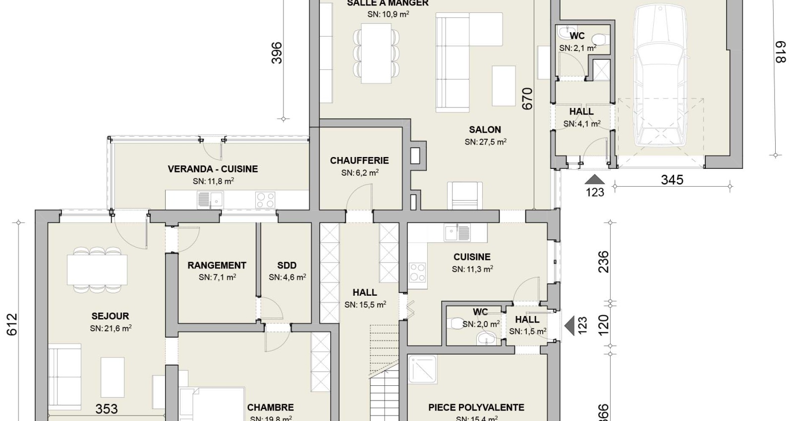 123 et 125 chaussée de Nivelles, Sombreffe, 5140, 4 Chambres Chambres, ,1 Salle de bainsSalle de bain,Maison,à vendre,chaussée de Nivelles,1030