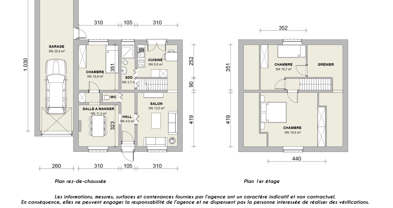 Route d'Anderlues, Lobbes, 6540, 3 Chambres Chambres, ,1 Salle de bainsSalle de bain,Maison,à vendre,Route d'Anderlues,1054